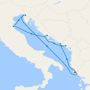 Adriatic Explorer & 7 Nt Corfu Stay