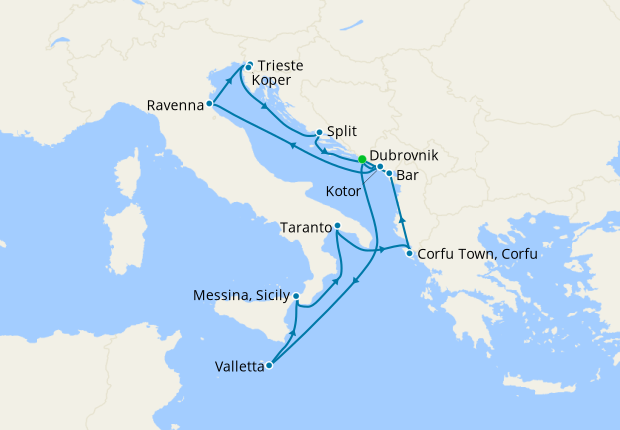 Sail Three Seas & Adriatic Affair from Dubrovnik