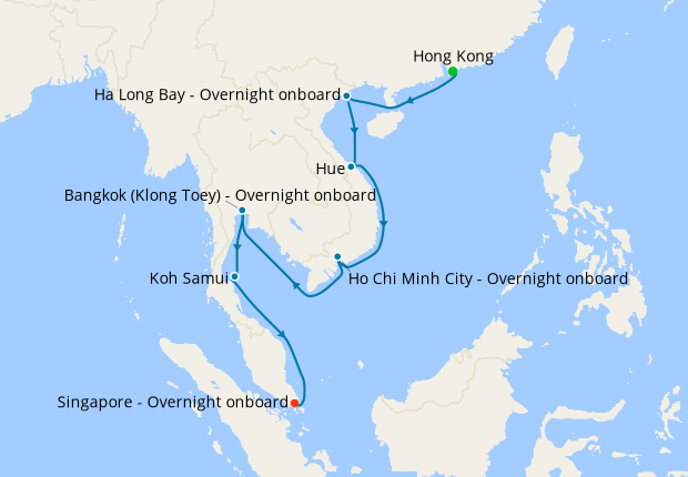 Vietnam & Thailand Pathways from Hong Kong