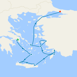 Black Sea Intensive Voyage from Athens with Stay