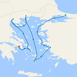 Black Sea & Aegean Voyage from Istanbul to Athens with Stay