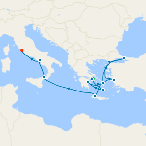 Turkey & Greek Isles from Athens with Stay