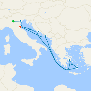 Lake Garda and Venice Stays with Greece & Croatia