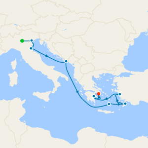 Lake Garda & Venice Stays with Greece, Turkey and Croatia