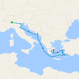 Lake Como and Venice Stays with Greece, Turkey & Croatia