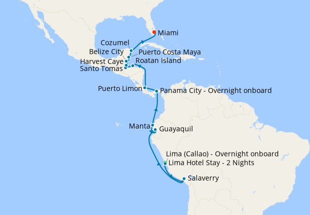 Panama City To Miami Flights Christmas Day 2022 Panama Canal 2022 / 2023 / 2024 Cruises | Iglucruise