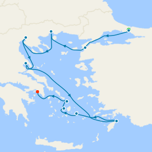 Greece Intensive Voyage from Istanbul with Stay