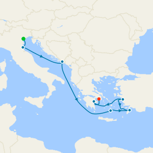 Greece, Turkey & Croatia with Venice Stay
