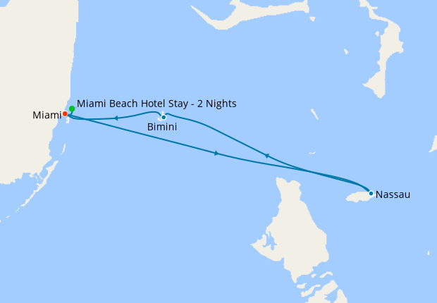 Grand Cayman & Mexico from Miami with Stay