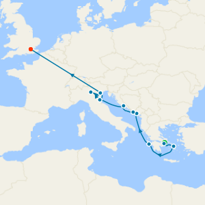 Venice Simplon-Orient-Express, Lake Garda & Croatia fr. Athens