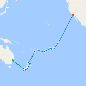 New Zealand & Pacific Voyage from Sydney