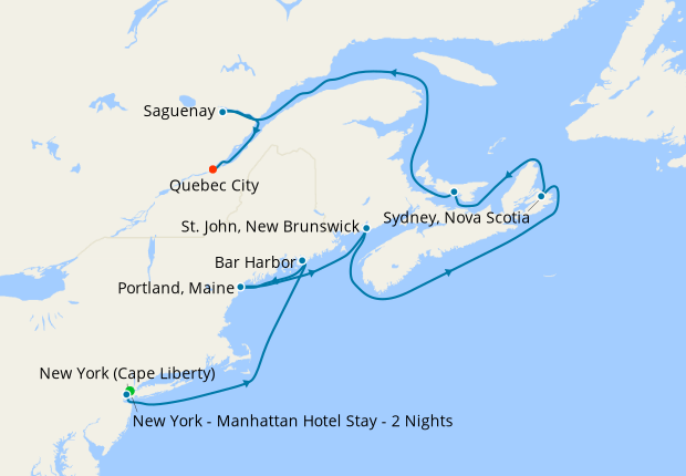 cape liberty cruises 2023