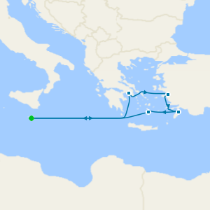 Greek Islands & Turkey from Malta