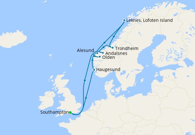 norwegian fjords cruise august 2024