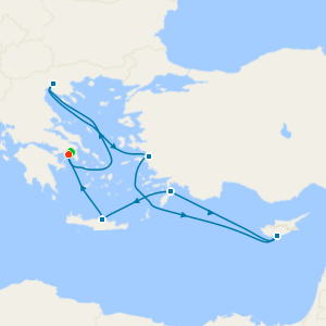 Greece, Cyprus & Turkey from Athens with Stay