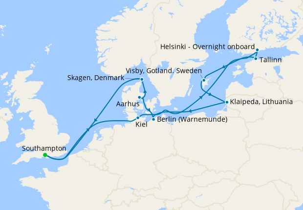 Aurora Itinerary, Current Position, Ship Review