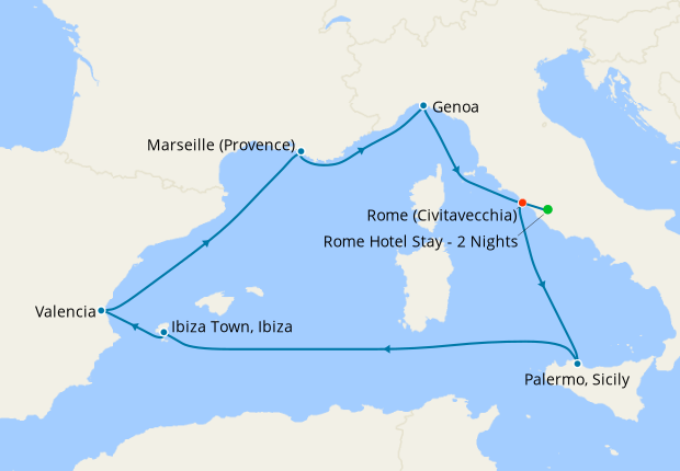 italy and france cruise 2023