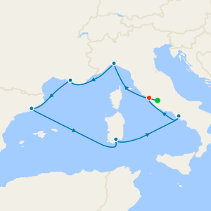 Italy, France & Spain from Rome with Stay