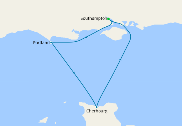 Portland & Cherbourg Getaway from Southampton