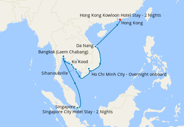 TOP SELLER! Singapore & Southeast Asia to Hong Kong with Stays, 14 ...