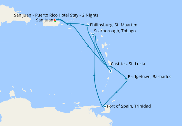 7 Night Southern Caribbean Cruise
