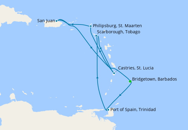 caribbean cruises and stay 2024
