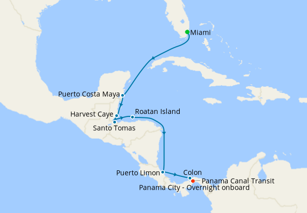 Reefs & Rhythms - Miami to Cartagena