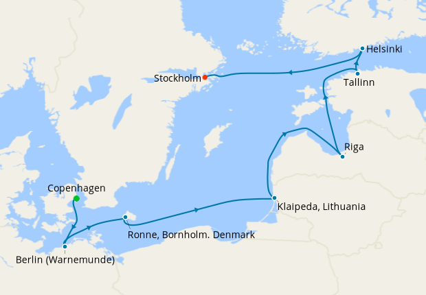 Baltic Marvels - Copenhagen to Stockholm