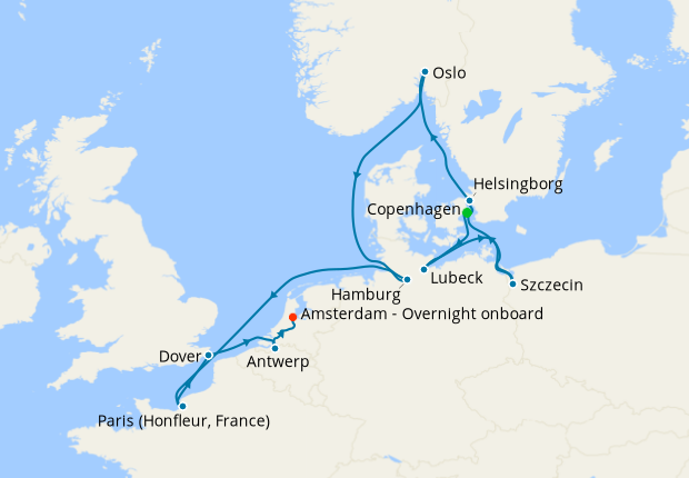 Best of Northern Europe - Copenhagen to Amsterdam