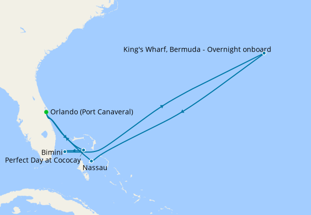 royal caribbean cruise to bermuda from port canaveral