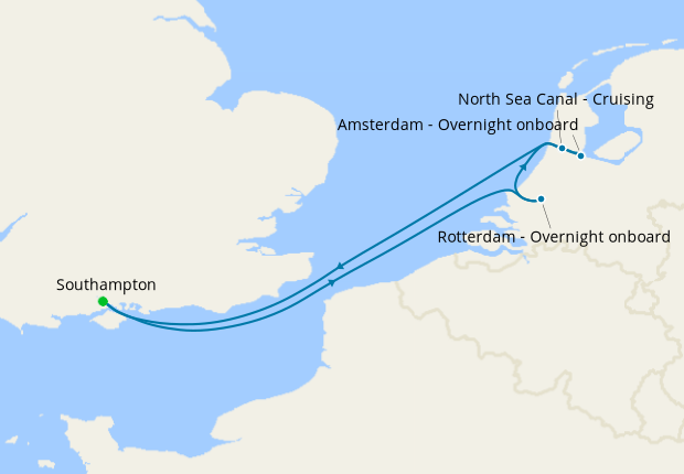 Dutch Waterways in Five Nights from Southampton