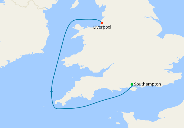 Two-Night Mini-Cruise from Southampton