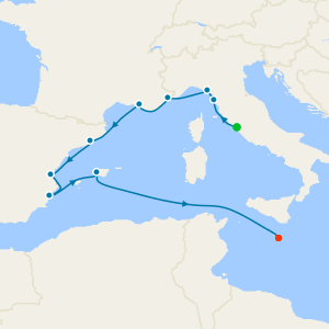 Mediterranean Navigator - Rome to Valletta