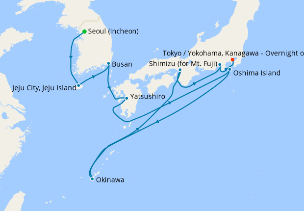 Japanese Awakening from Incheon to Tokyo