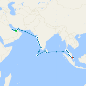 Oases to Indochina from Abu Dhabi to Singapore