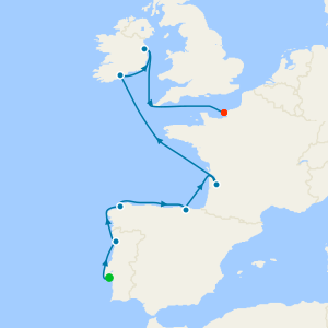 Europe's Western Shores - Lisbon to Le Havre