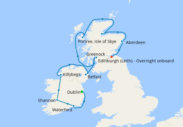 Celtic Kaleidoscope - Dublin to Edinburgh