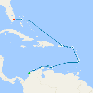 Caribbean Chic - Cartagena to Miami