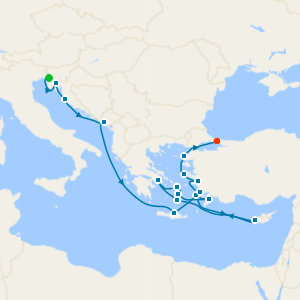 Adriatic to Aegean Stars from Venice to Istanbul