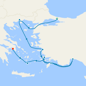 Aristotle's Treasures from Istanbul to Athens with Stay
