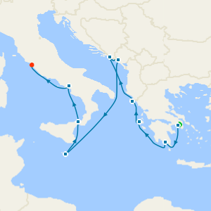 Classic Greece & Turkey from Athens to Istanbul with Stay