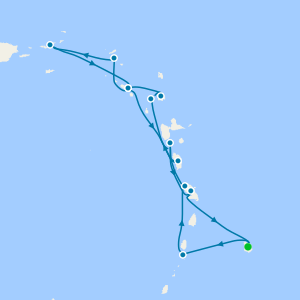 Exotic Caribbean Isles - Bridgetown Roundtrip
