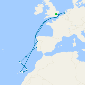 Christmas & New Year Canary Islands & Madeira from Tilbury