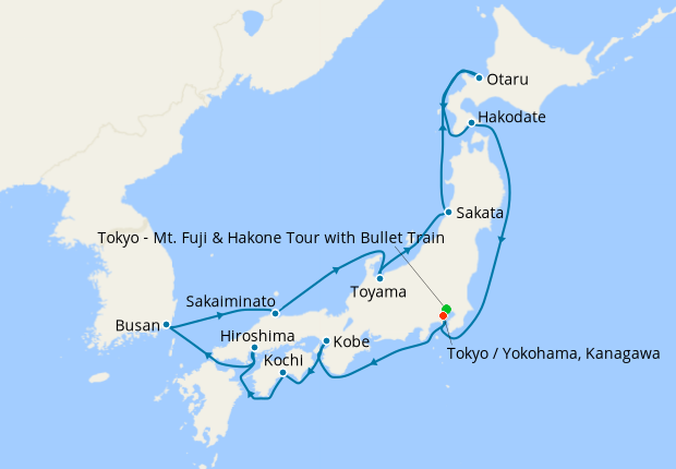 Japan Explorer from Tokyo with Mt. Fuji Tour & Tokyo Stay, Holland ...