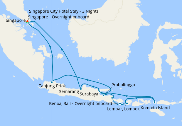 Indonesia Discovery with Singapore Stay