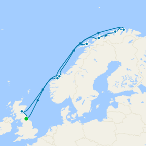 Arctic Voyage to the North Cape & Land of the Midnight Sun from Newcastle