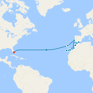 Canary Islands & Atlantic Crossing from Lisbon to Miami