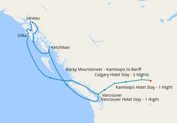 2023 Calgary Stampede, Alaska Cruise & Rocky Mountaineer Tour