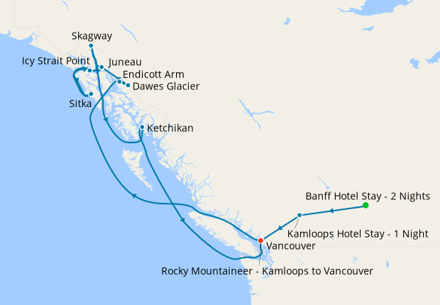 alaska cruise schedule 2023 from vancouver