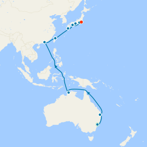 Asia & Australia from Sydney to Tokyo with Stays